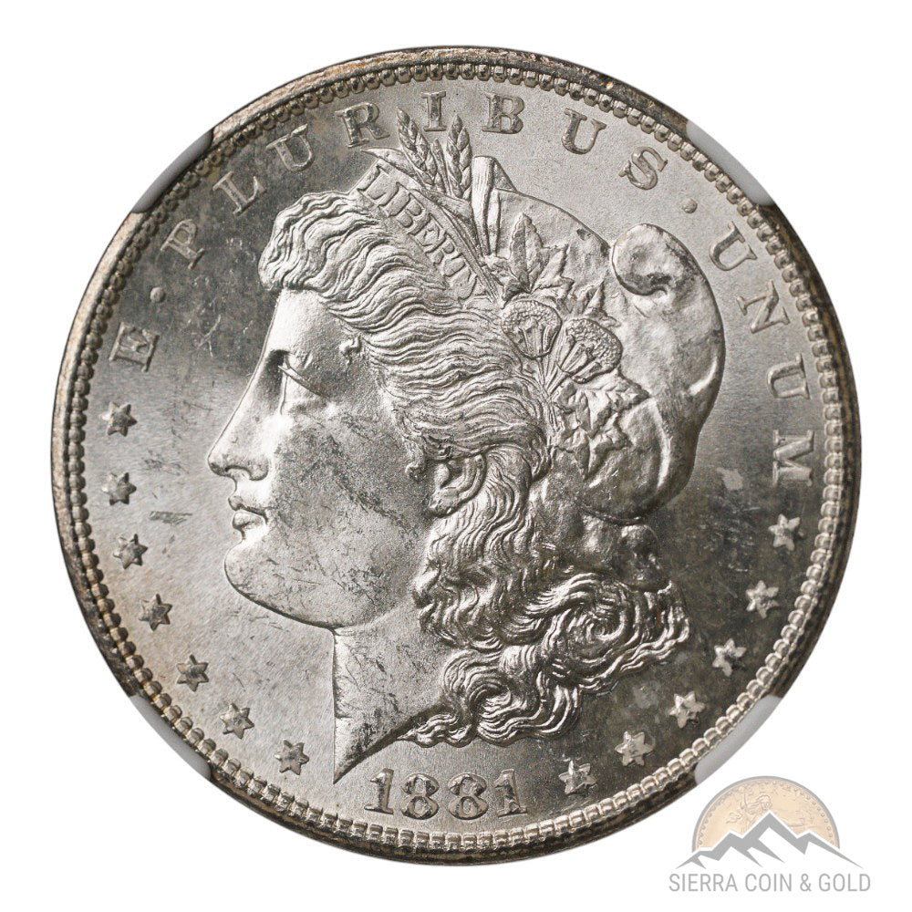 1881-S Morgan Dollar NGC MS64