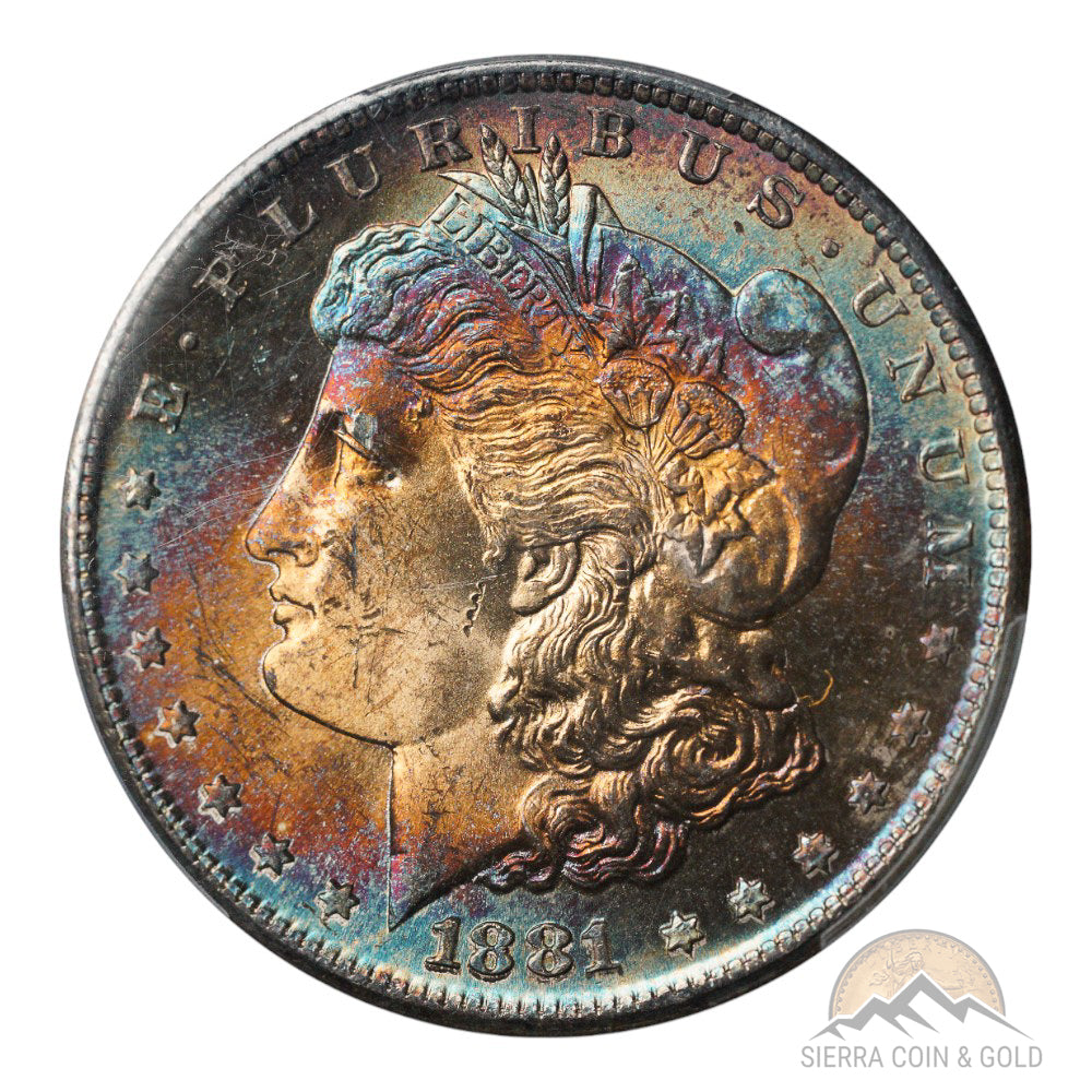 1881-S Morgan Dollar PCGS MS64