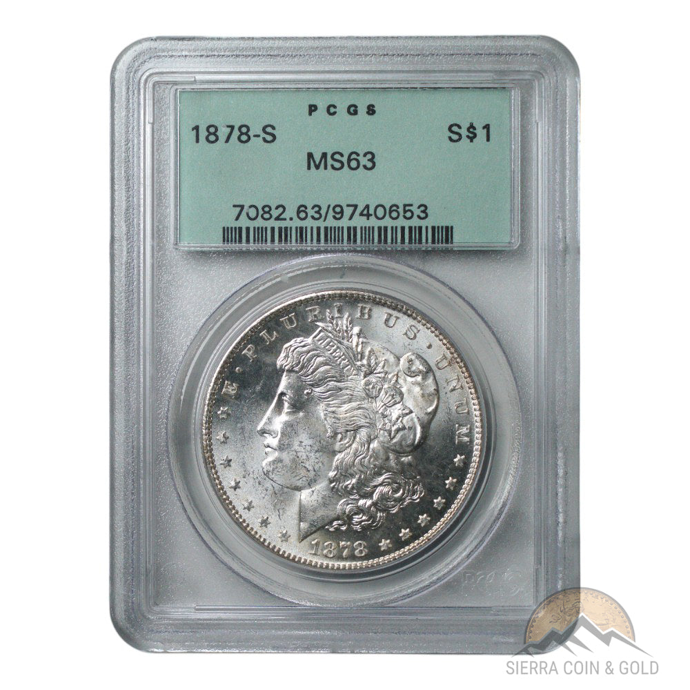 1878-S Morgan Dollar PCGS MS63