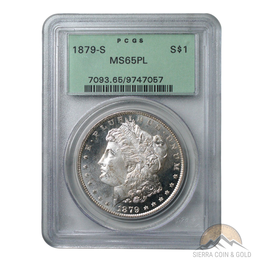 1879-S Morgan Dollar PCGS MS65PL