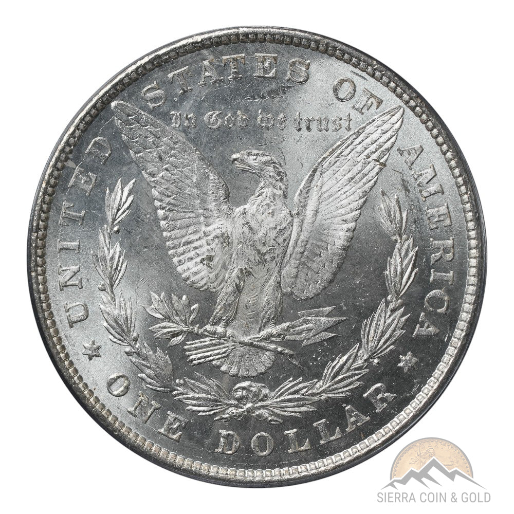 1878 8TF MORGAN DOLLAR PCGS MS62