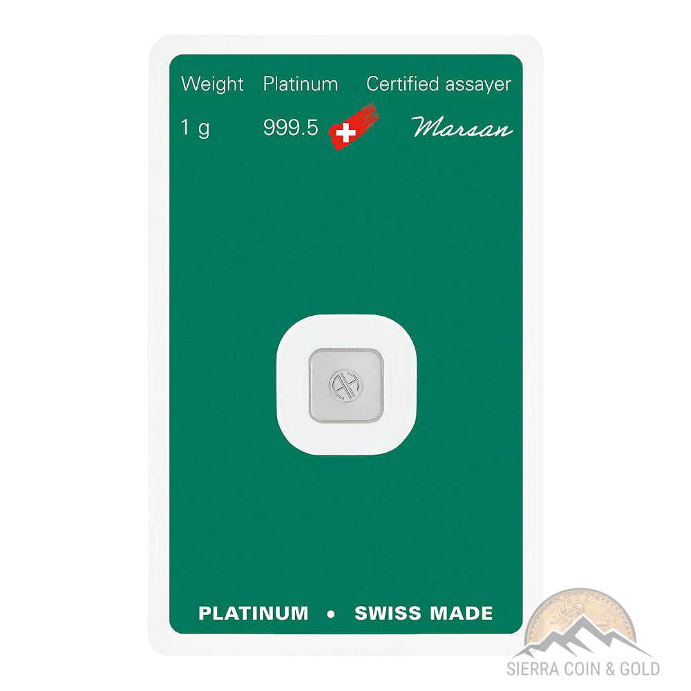 1 Gram Platinum Bar (Our Choice)