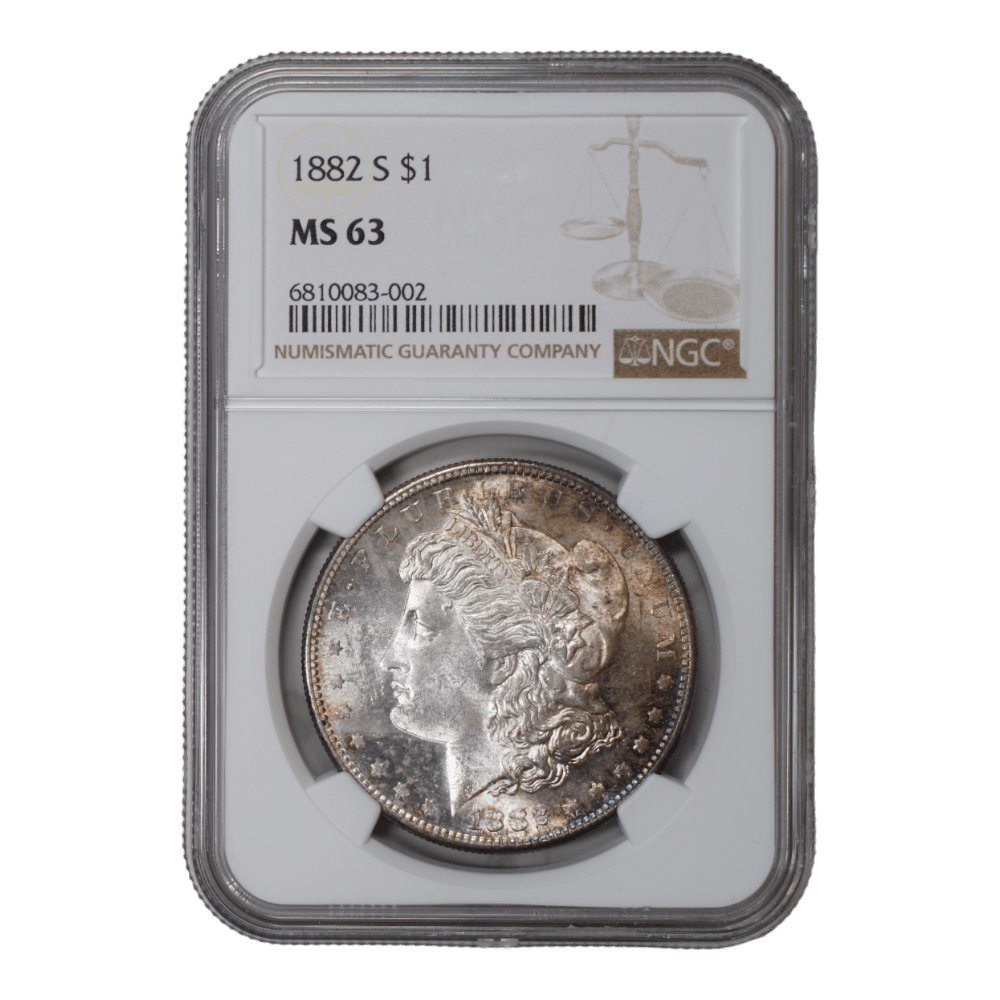 1882-S Morgan Dollar NGC MS63 - SCG