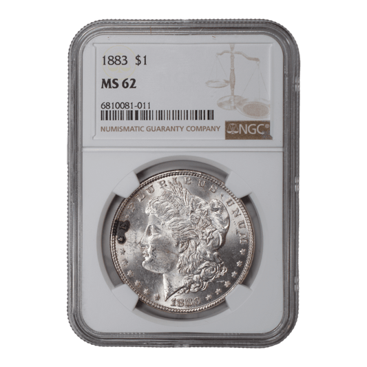 1883 Morgan Dollar NGC MS62 - SCG