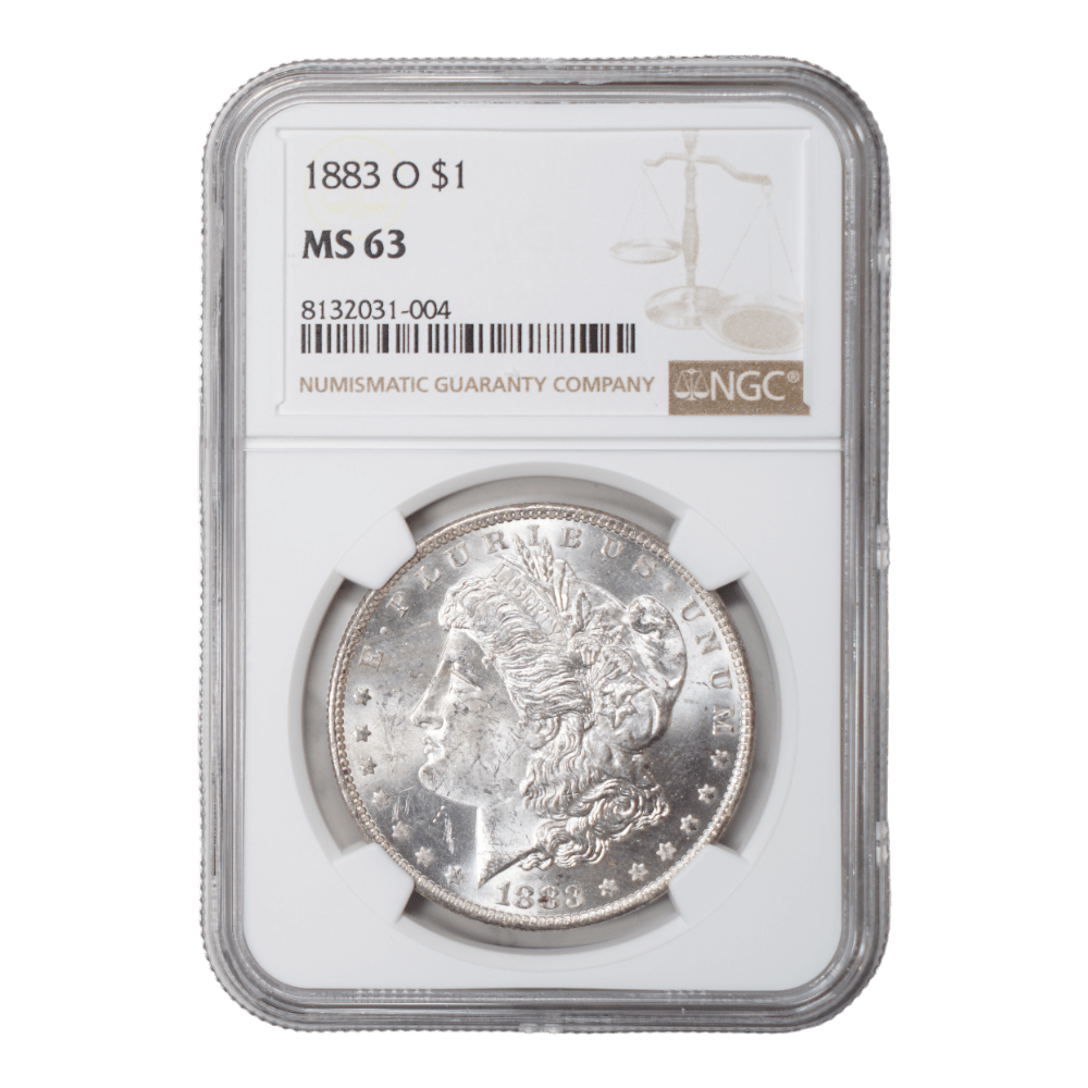 1883-O Morgan Dollar NGC MS63 - SCG