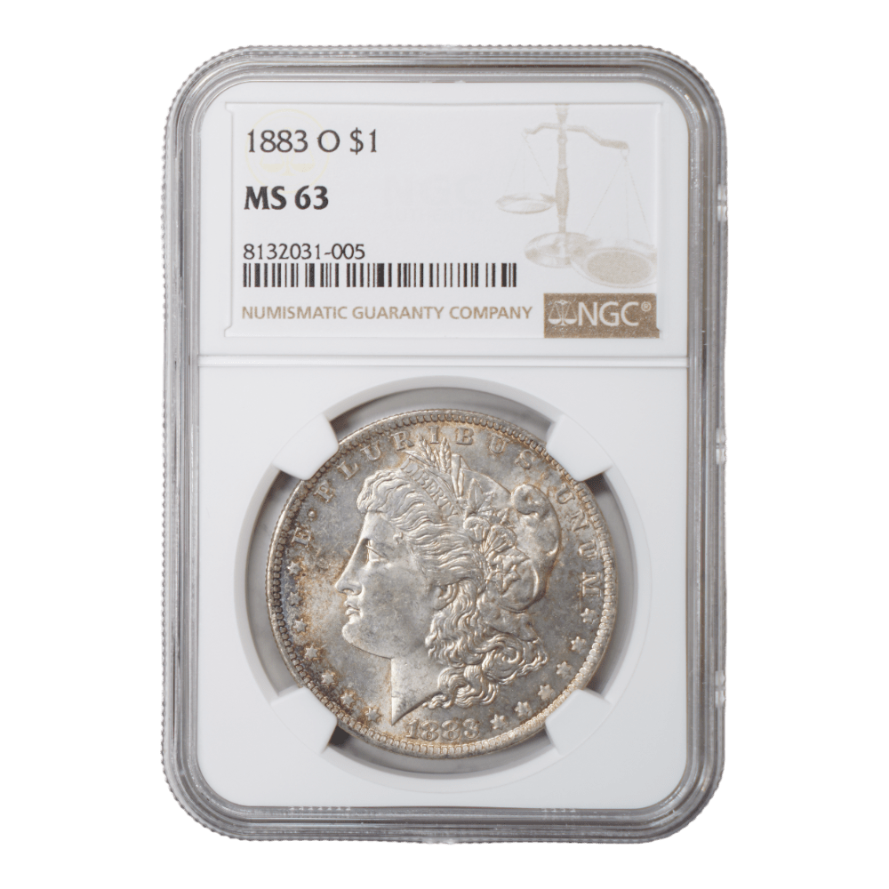 1883-O Morgan Dollar NGC MS63 - SCG