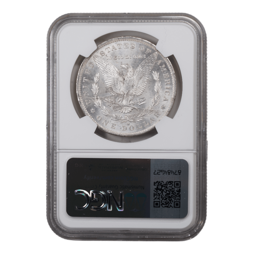 1884-O Morgan Dollar NGC MS62 - SCG