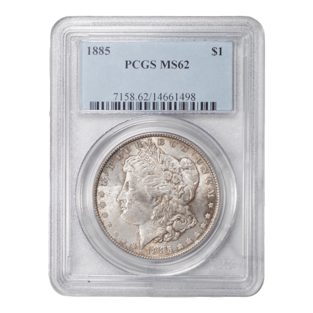 1885 Morgan Dollar PCGS MS62 - SCG