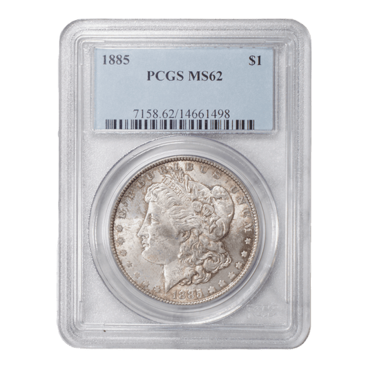 1885 Morgan Dollar PCGS MS62 - SCG