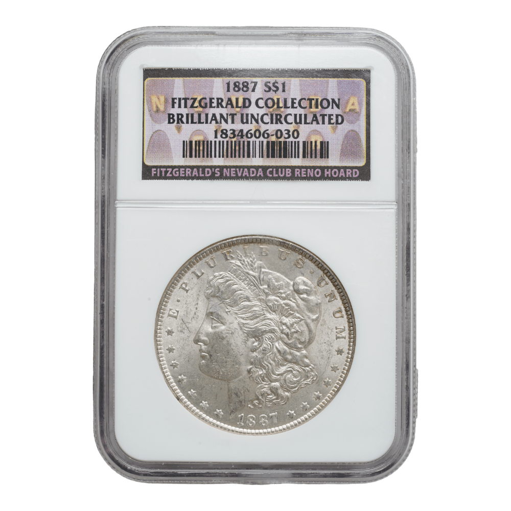 1887 Morgan Dollar NGC BU (MS63) - SCG