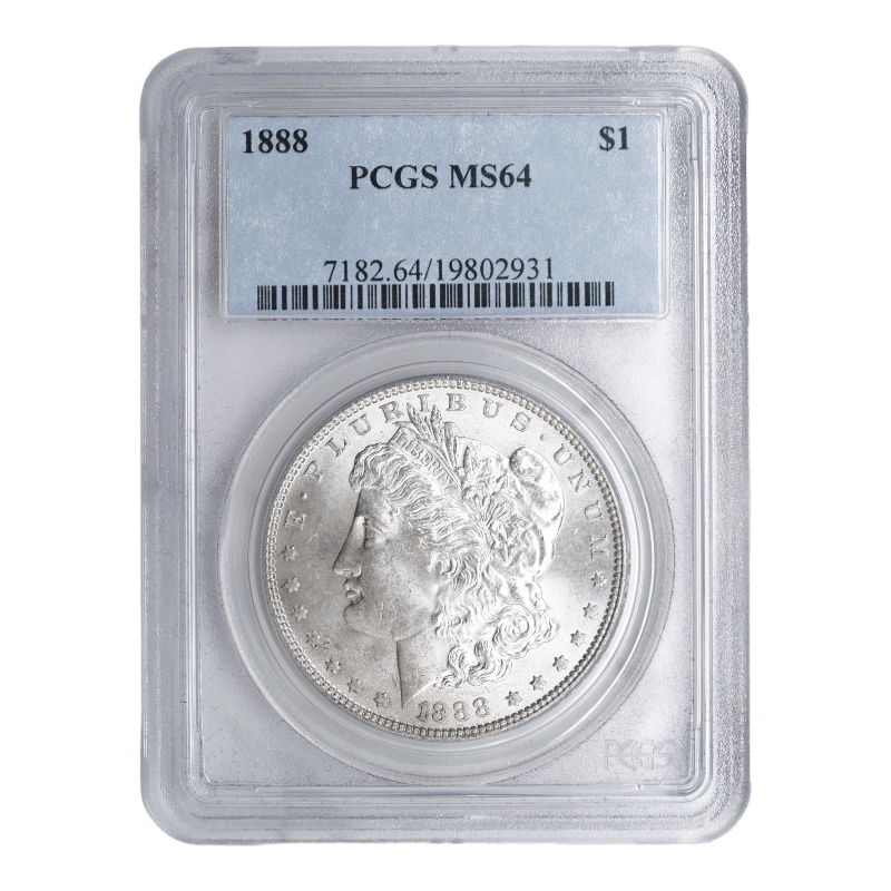 1888 Morgan Dollar PCGS MS64 - SCG