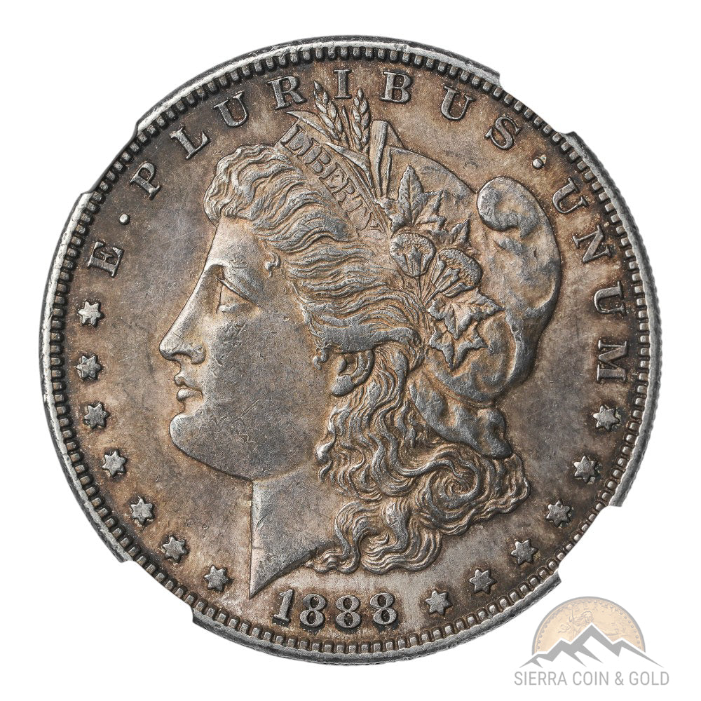 1888-S Morgan Dollar NGC AU58