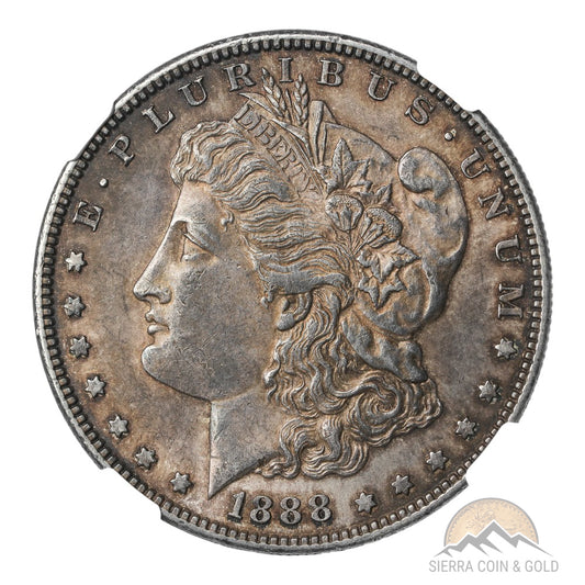 1888-S Morgan Dollar NGC AU58