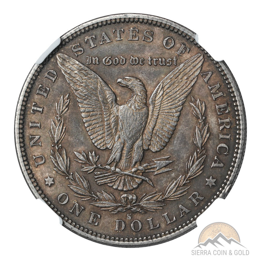 1888-S Morgan Dollar NGC AU58