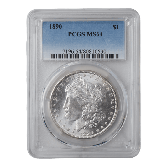 1890 Morgan Dollar PCGS MS64 - SCG