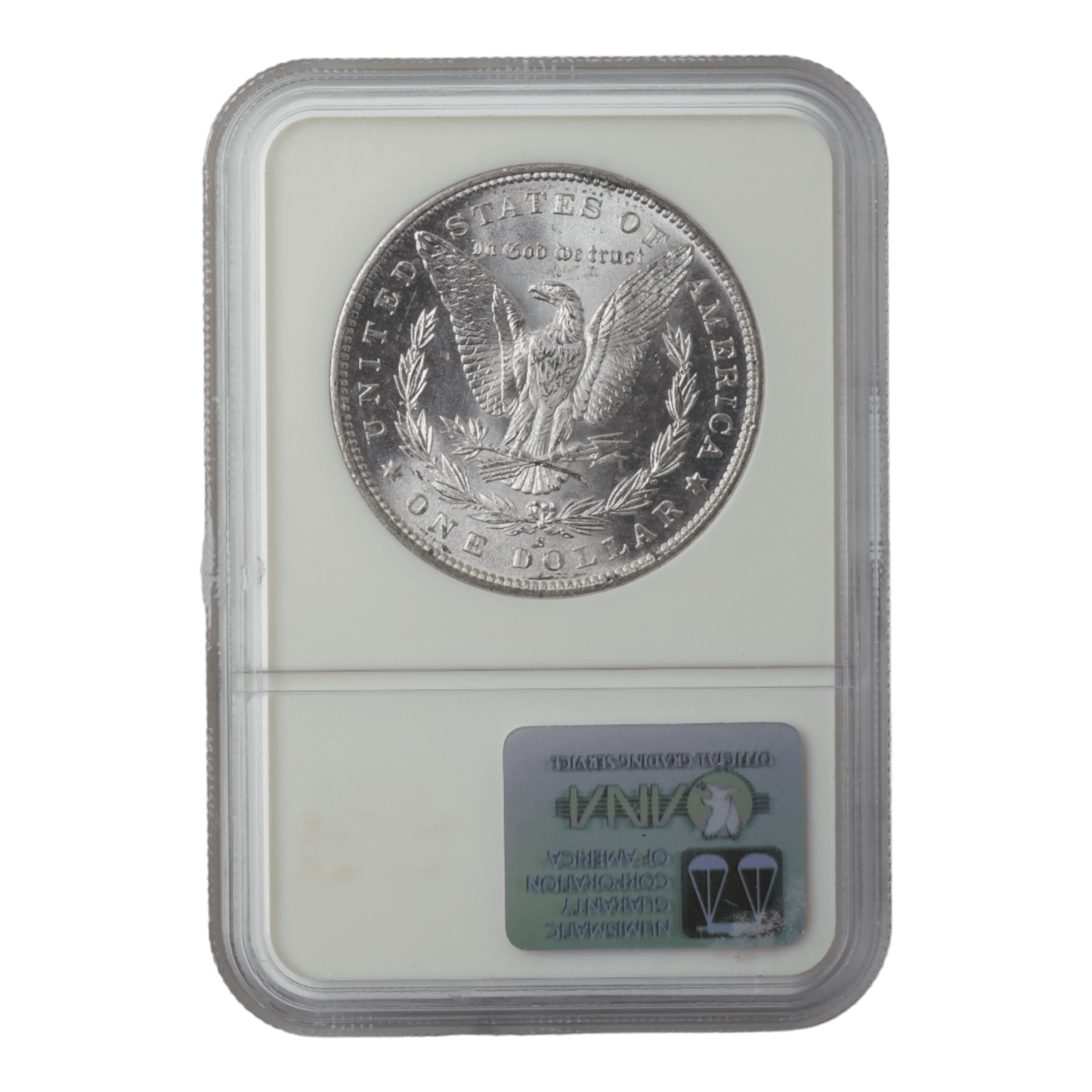 1890 - S Morgan Silver Dollar NGC MS64 - SCG