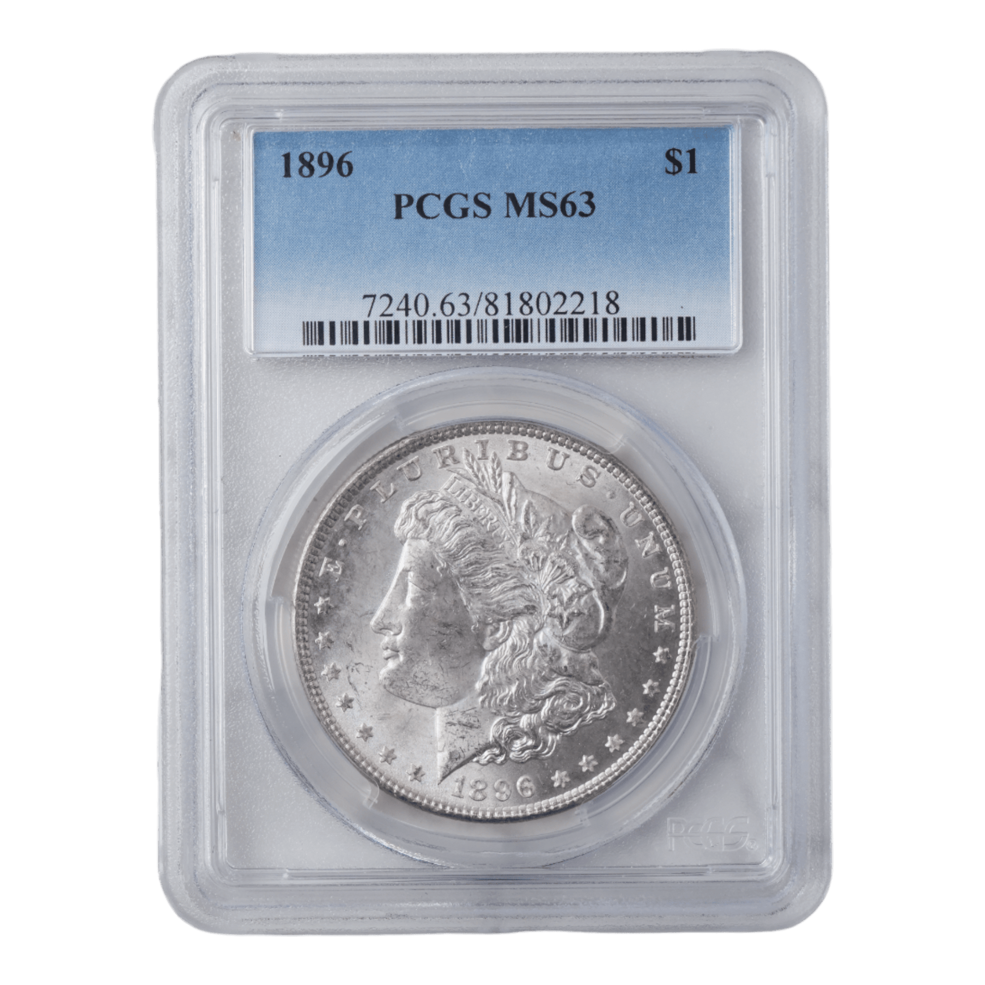 1896 Morgan Dollar PCGS MS63 - SCG