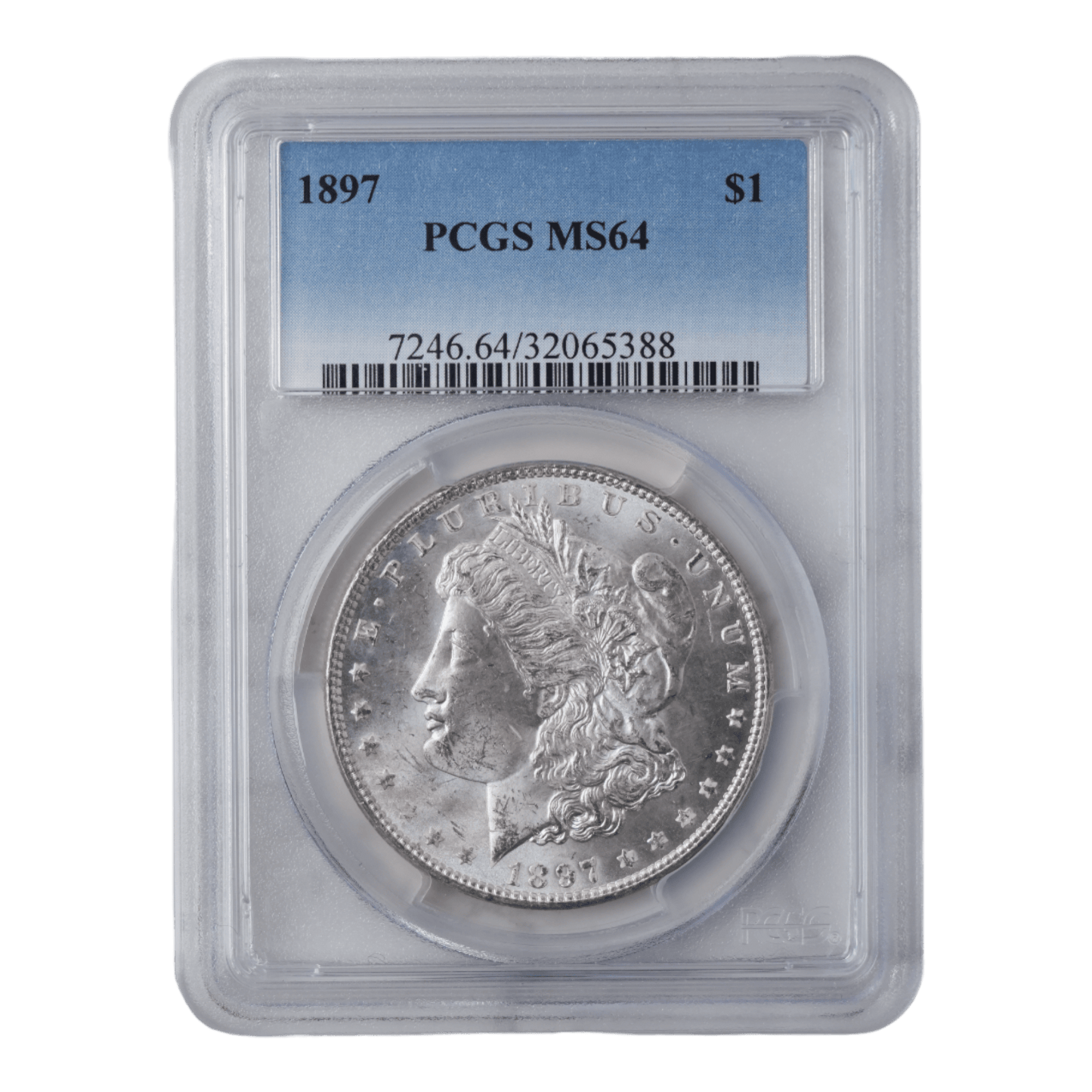 1897 Morgan Dollar PCGS MS64 - SCG