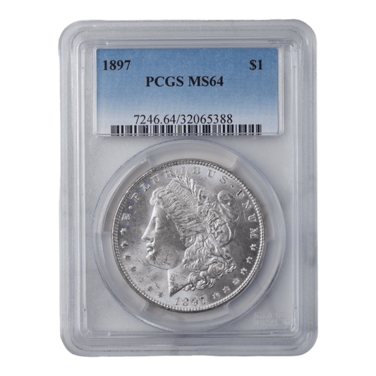 1897 Morgan Dollar PCGS MS64 - SCG