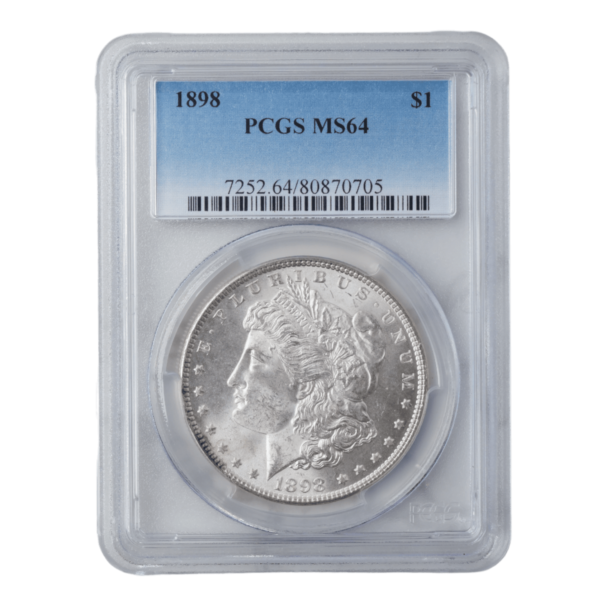 1898 Morgan Dollar PCGS MS64 - SCG