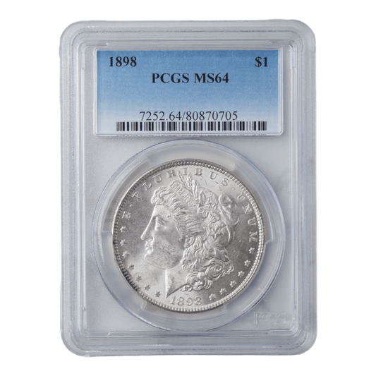 1898 Morgan Dollar PCGS MS64 - SCG