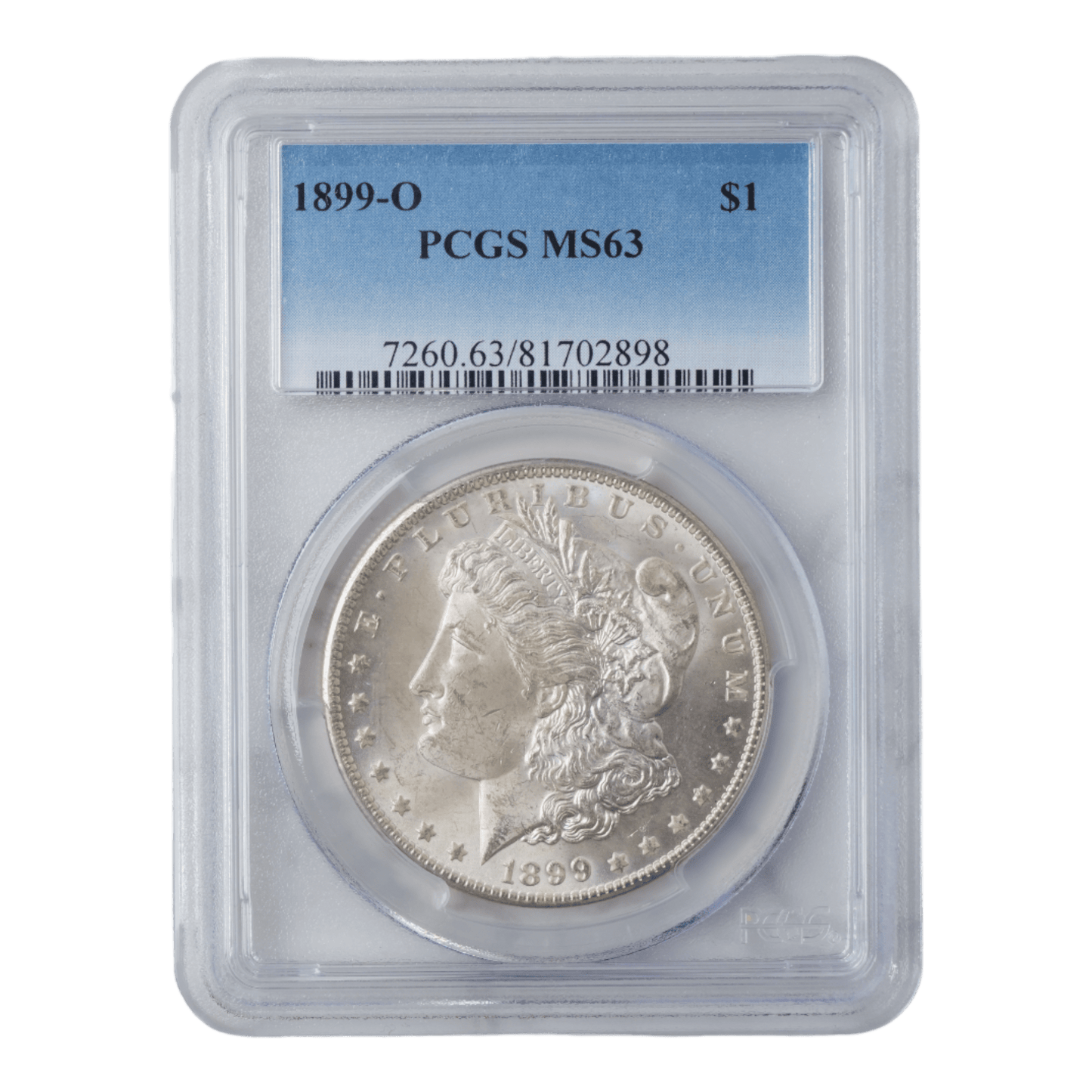 1899 - O Morgan Dollar PCGS MS63 - SCG