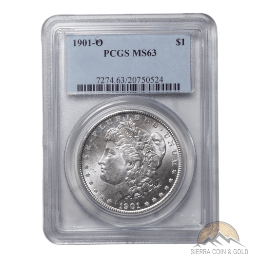 1901 - O Morgan Dollar PCGS MS63 - SCG