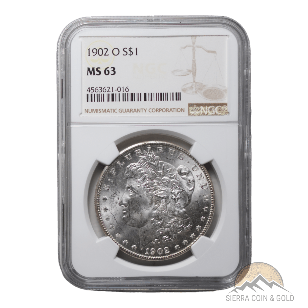 1902 - O Morgan Dollar NGC MS63 - SCG