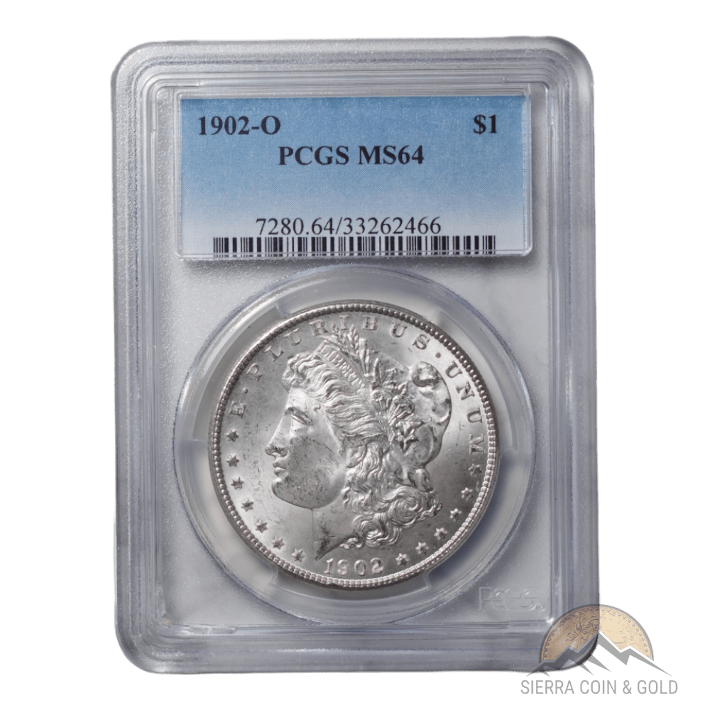 1902 - O Morgan Dollar PCGS MS64 - SCG