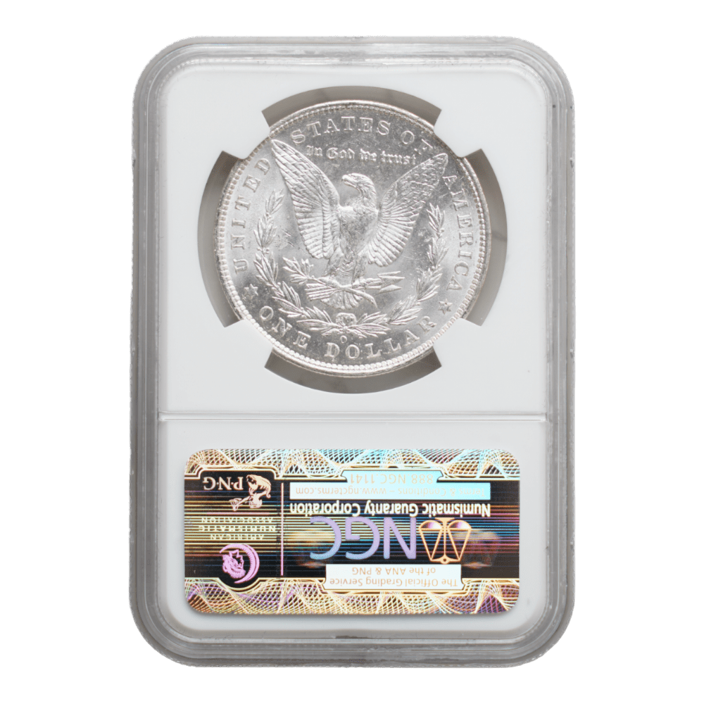 1904-O Morgan Dollar NGC MS63 - SCG