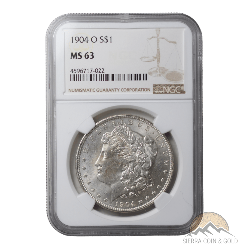 1904 - O Morgan Dollar NGC MS63 - SCG