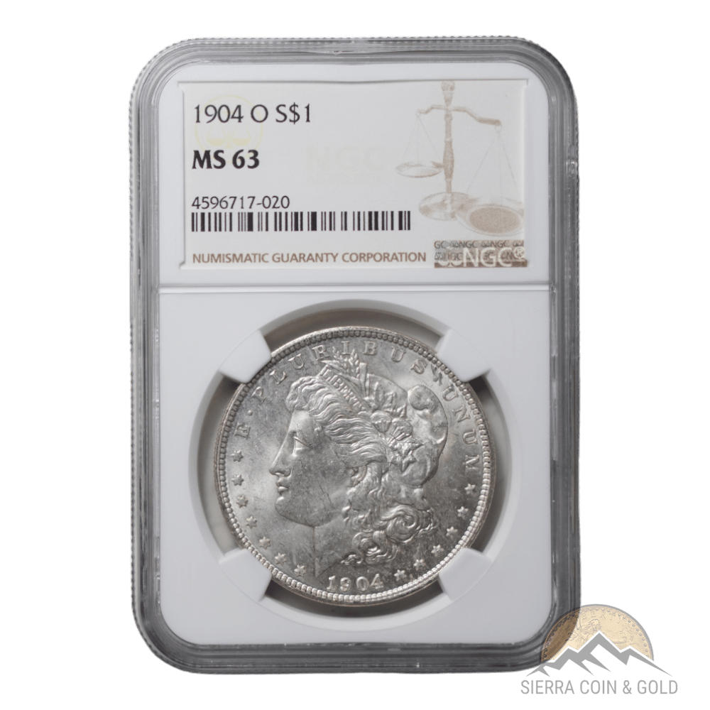 1904 - O Morgan Dollar NGC MS63 - SCG