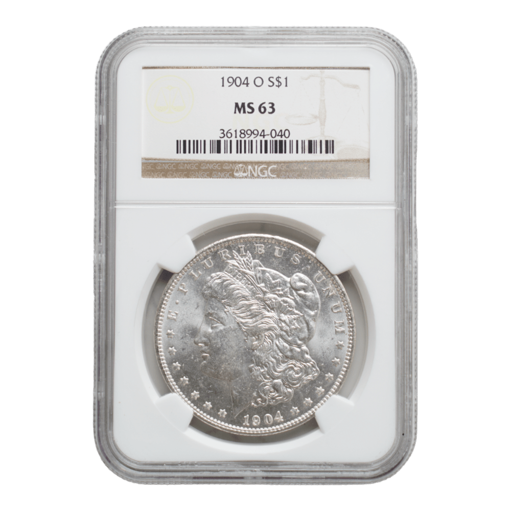 1904-O Morgan Dollar NGC MS63 - SCG