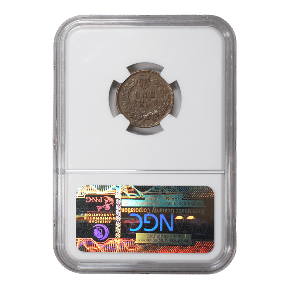 1906 Indian Head Cent NGC AU58 BN - SCG