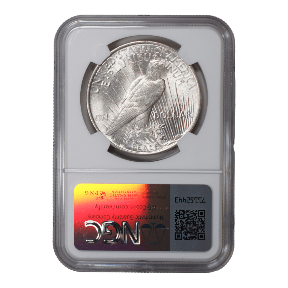 1924 Peace Dollar NGC MS64 - SCG