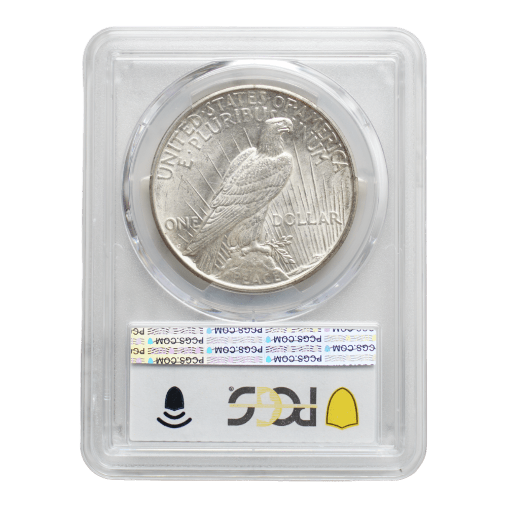 1934-D Peace Dollar PCGS AU58 - SCG