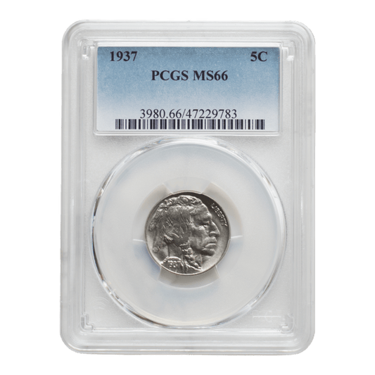 1937 Buffalo Nickel PCGS MS66 - SCG