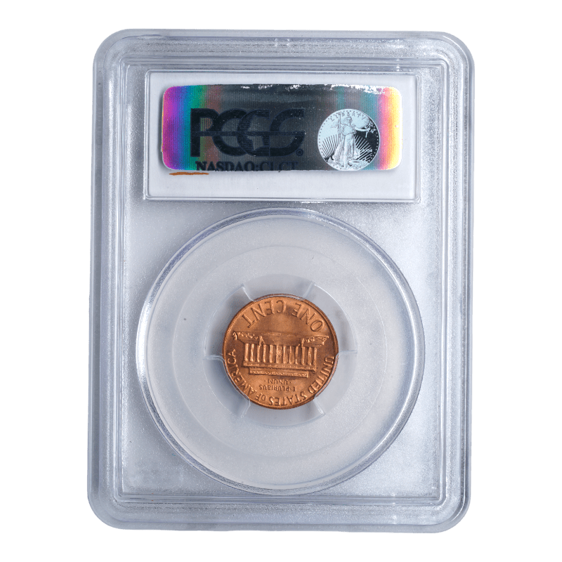 1973-D Lincoln Memorial Cent PCGS MS66 RD - SCG