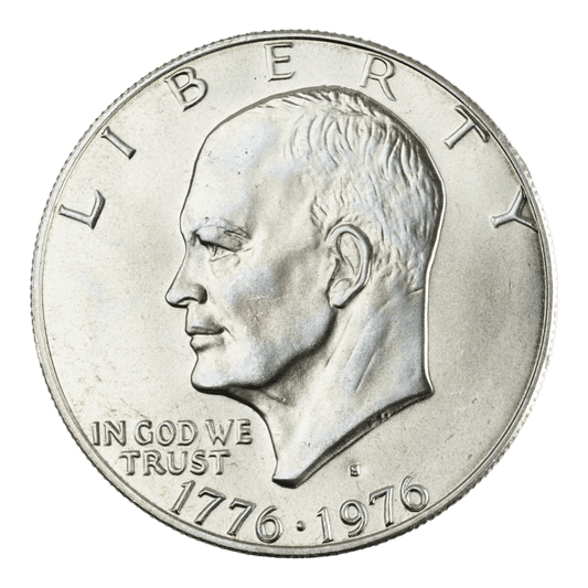 1976 - S Eisenhower Dollar - Silver Clad - SCG