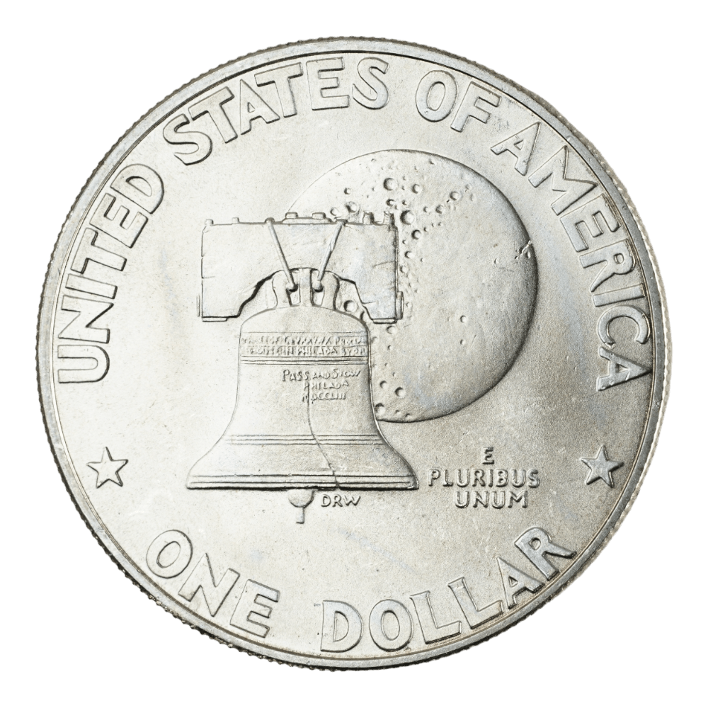 1976 - S Eisenhower Dollar - Silver Clad - SCG