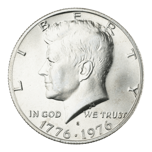 1976 - S Kennedy Half Dollar - Silver Clad - SCG