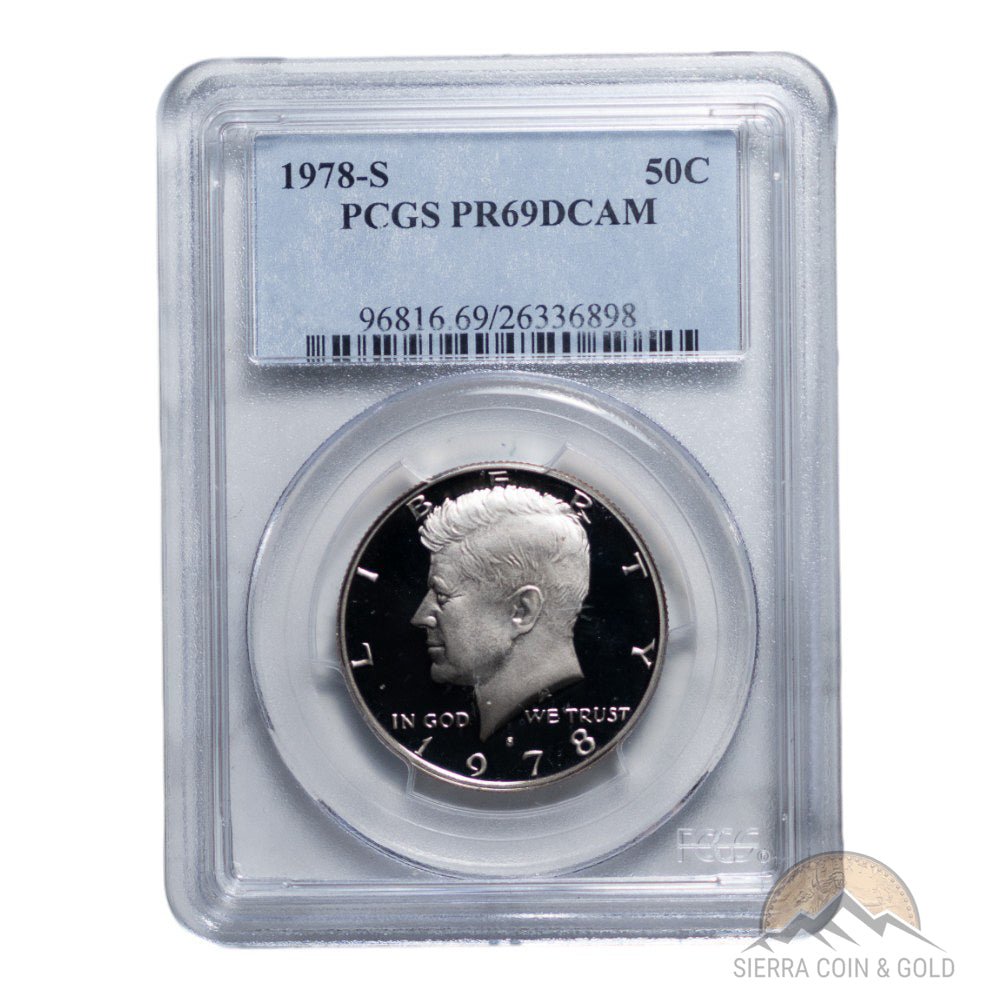 1978 - S Kennedy Proof Half Dollar - PCGS PR69 DCAM - Sierra Coin & Gold