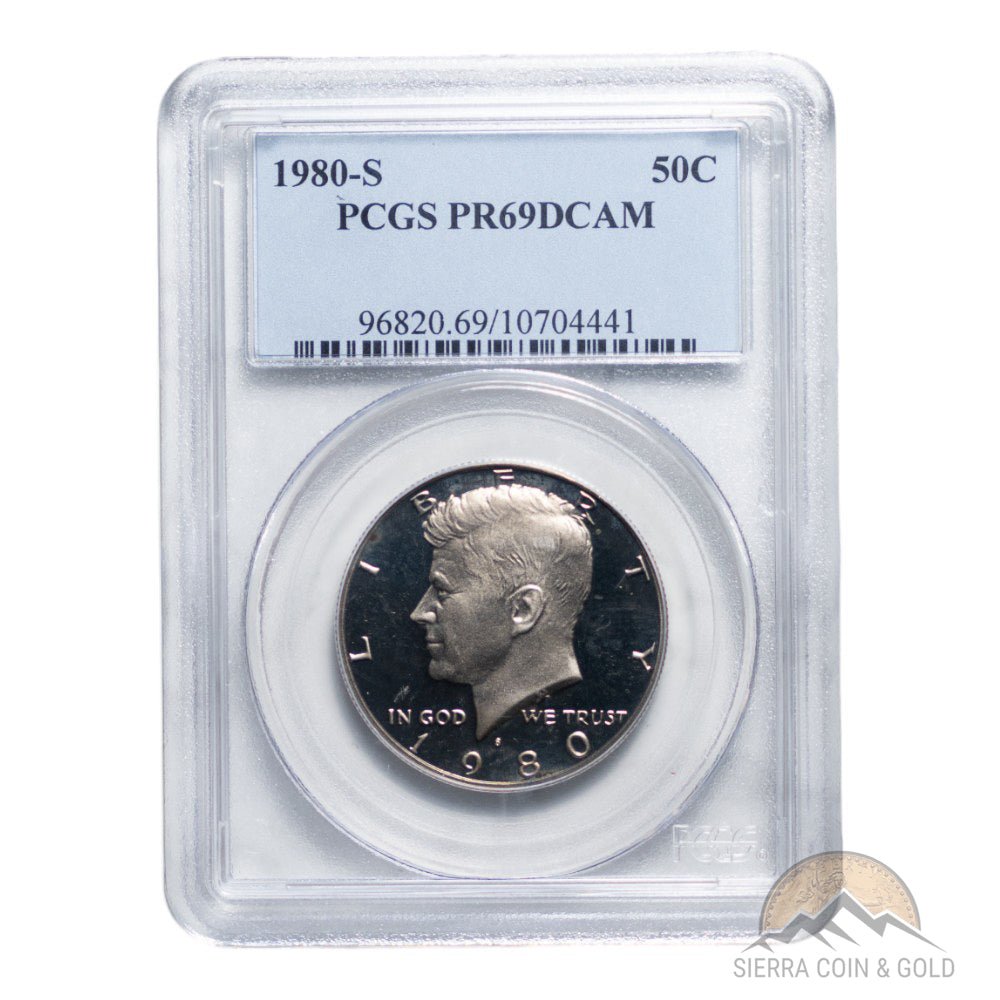 1980 - S Kennedy Half Dollar - PCGS PR69 DCAM - Sierra Coin & Gold