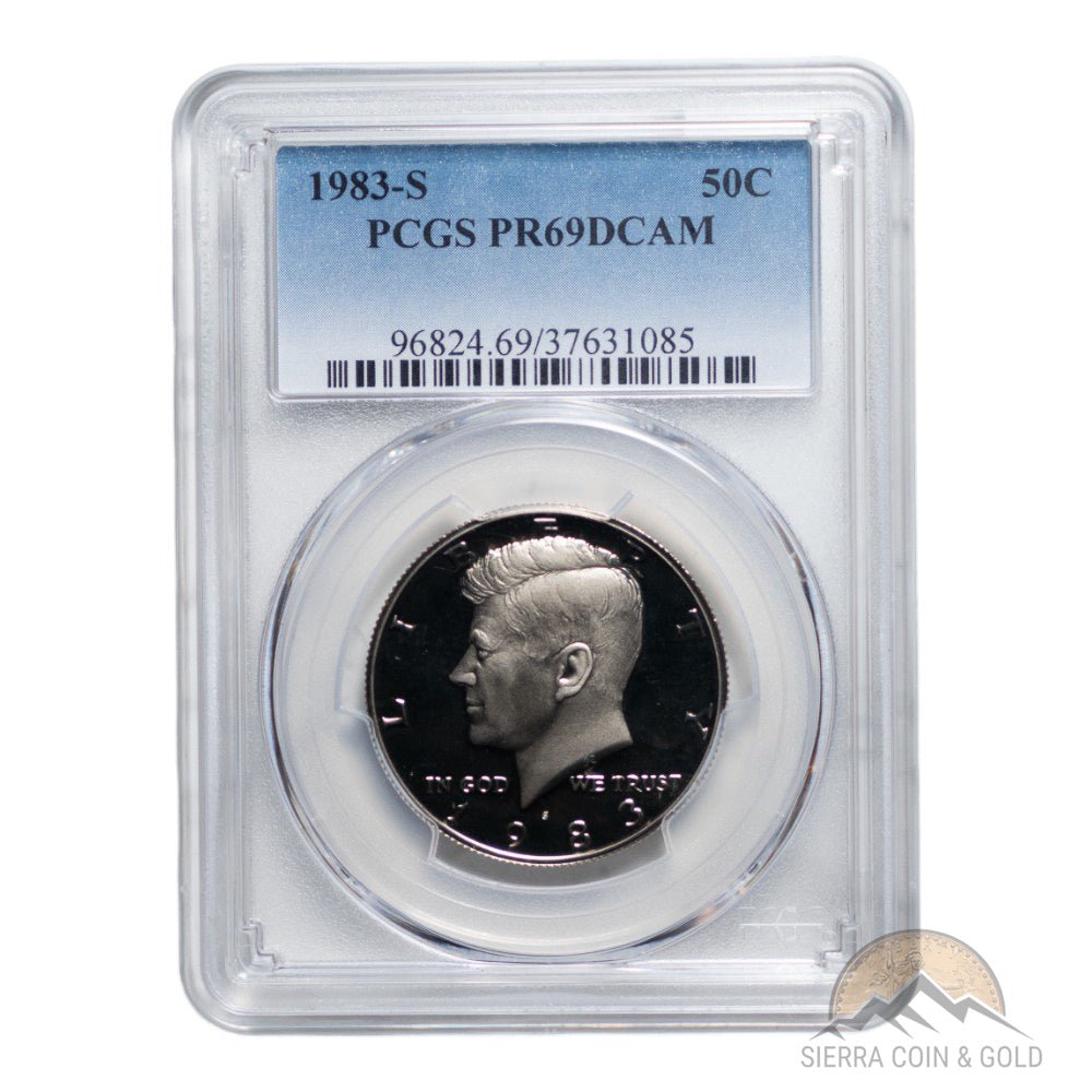 1983 - S Kennedy Half Dollar - PCGS PR69 DCAM - Sierra Coin & Gold