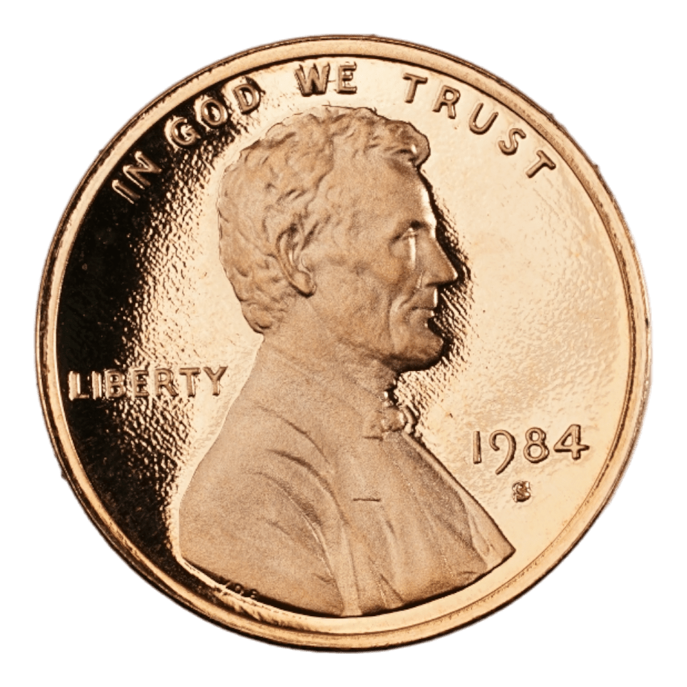 1984 - S Lincoln Memorial Cent - Proof - SCG