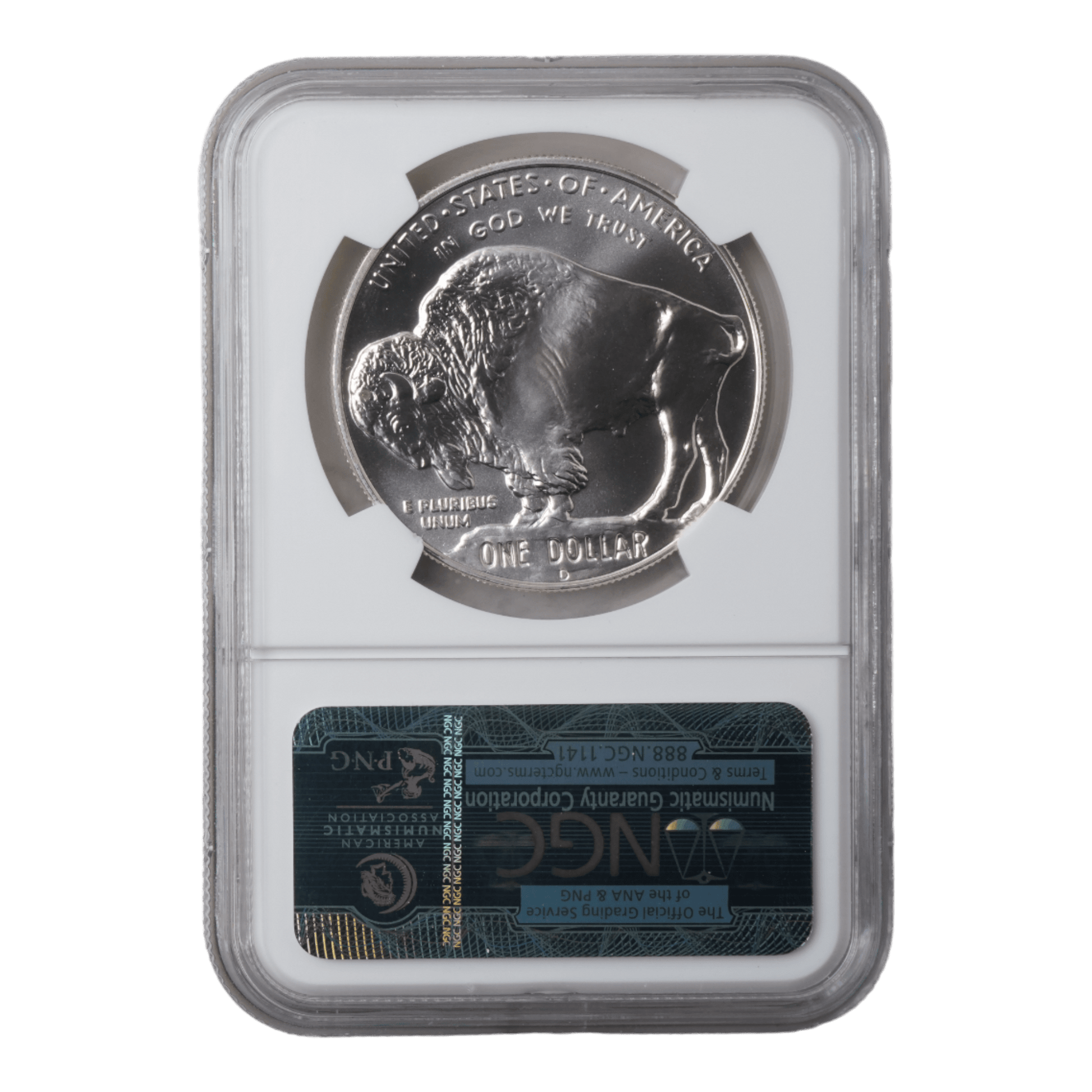 2001 - D Buffalo Commemorative Dollar NGC MS69 - SCG