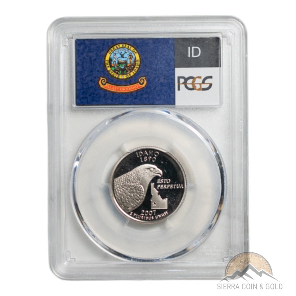 2007 - S Idaho State Quarter - PCGS PR70 DCAM - Sierra Coin & Gold