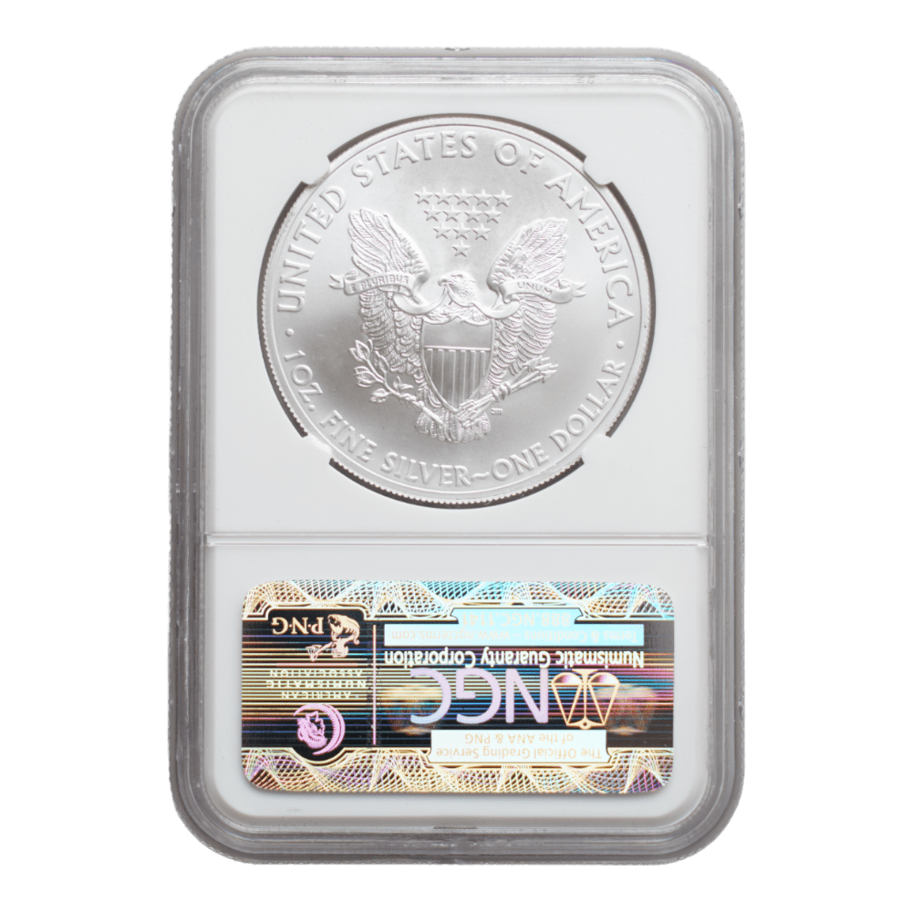 2012 Silver Eagle NGC MS70 FR - SCG