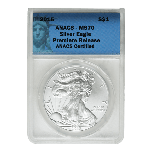 2015 Silver Eagle ANACS MS70 - SCG