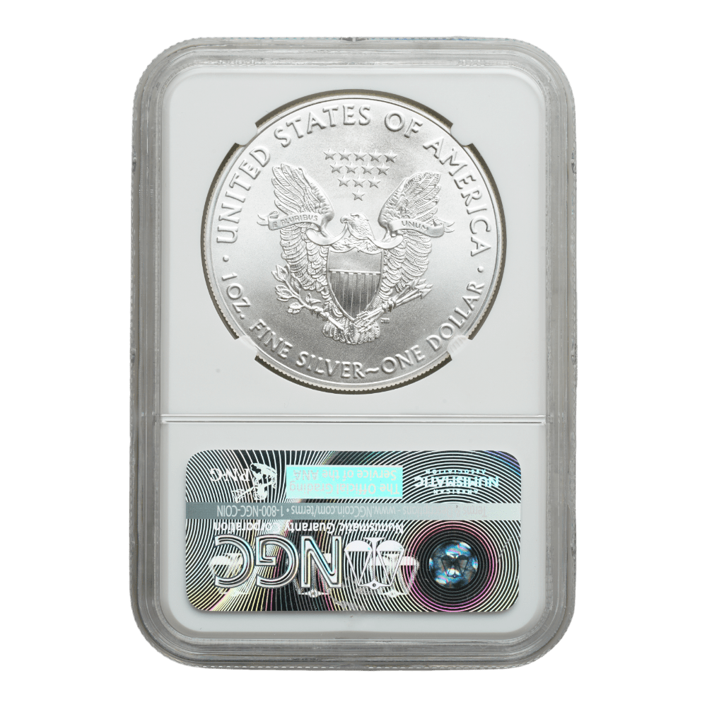 2016 Silver Eagle NGC MS70 FDOI - SCG